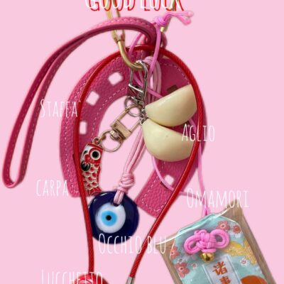 Ciondolo da borsa Good luck