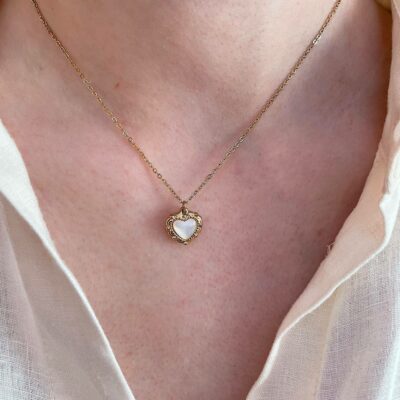 Collana cuoricino vintage